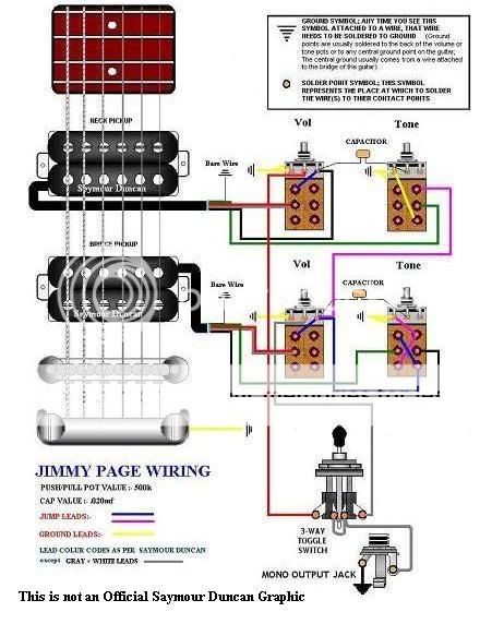 jimmy page wiring: photo and explanation - Page 2 59 les paul wiring diagram 